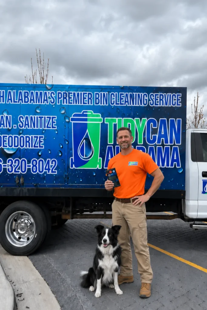 marcus bell tidycan alabama with dog